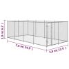 Outdoor Dog Kennel 24.9'x12.5'x6.2'