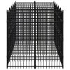 Outdoor Dog Kennel Steel 99.2 ft²