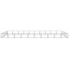 Dog Kennel Black 430.6 ft² Steel