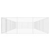 Outdoor Dog Kennel Galvanized Steel 374"x224.4"x72.8"