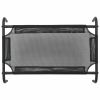 Elevated Dog Bed Black S Textilene