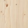 Dog Bed 25.8"x19.9"x11" Solid Wood Pine